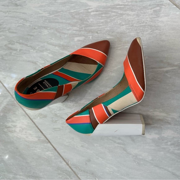 ALDO Rise block heel leather pumps - Picture 8 of 12